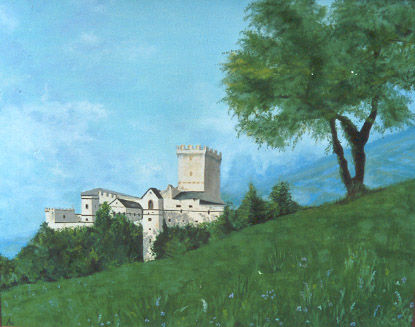 Castillo en plano...
