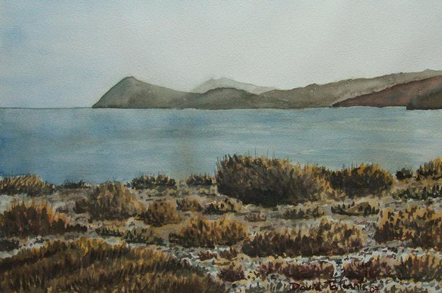 Almería. Watercolour Paper Marine Painting