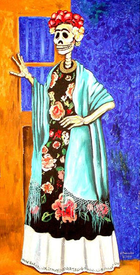 Catrina de Frida Oil Canvas Others