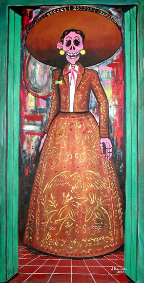 Catrina de Jalisco Oil Canvas Others