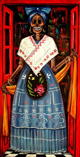 Catrina de Veracruz Oil Canvas Others