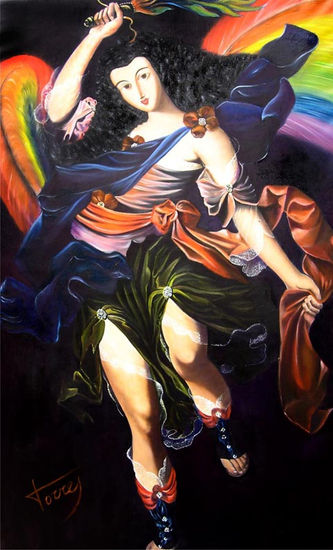 Arcangel Uriel Oil Canvas Others