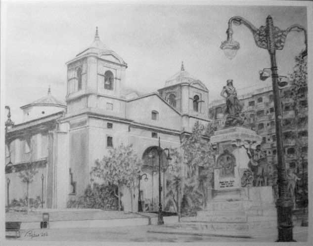 Iglesia del Portillo Charcoal