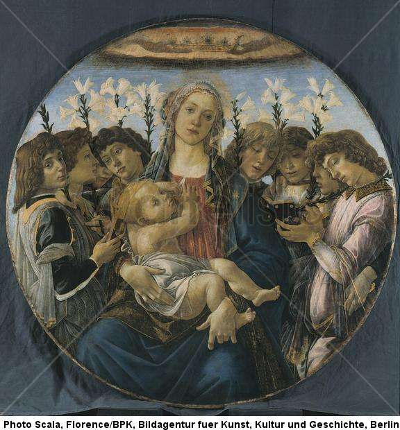 The Virgin and Child with Singing Angels, c. 1477 (Raczynski Madonna)