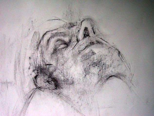 343-escorzo rostro hombre