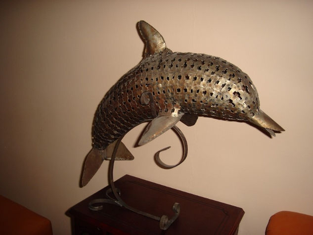 delfin Metal Figurativa