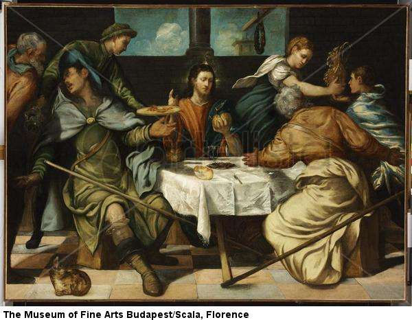 Supper at Emmaus, 1542-1543
