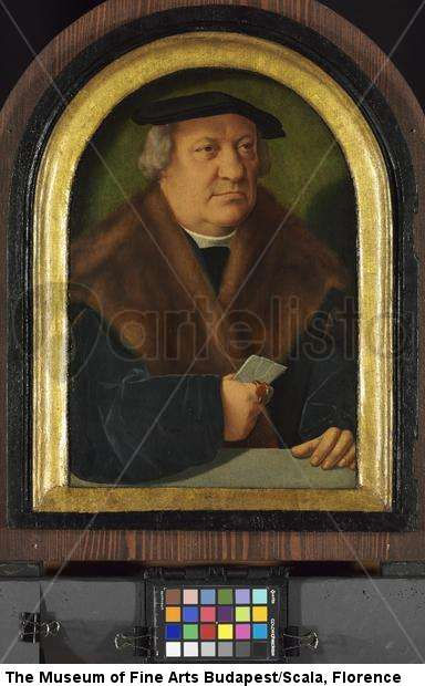 Portrait of Petrus von Clapis, around 1530