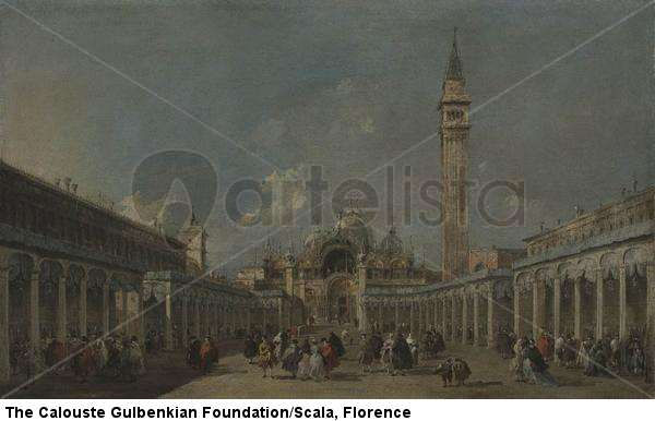 La Fiesta de la Ascensión en la Plaza de San Marcos, c. 1775