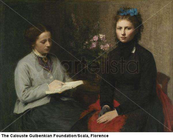 La lectura, 1870