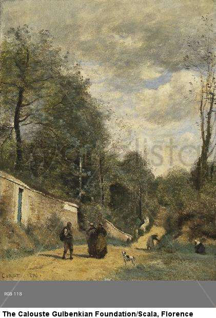 A Road at Cille-d'Avray, 1874