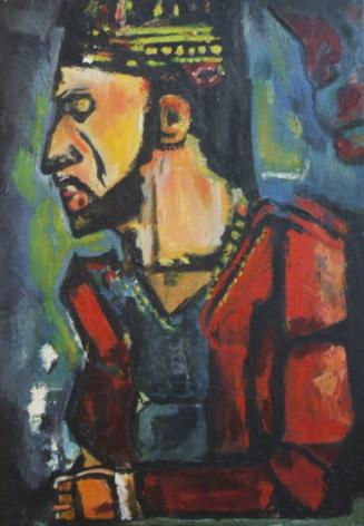 Estudio de Rouault Óleo Tela Retrato