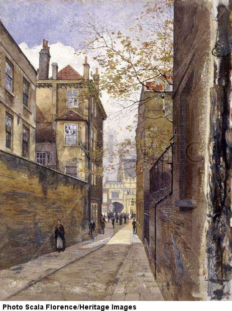 Public Record Office, Chancery Lane, London, 1881