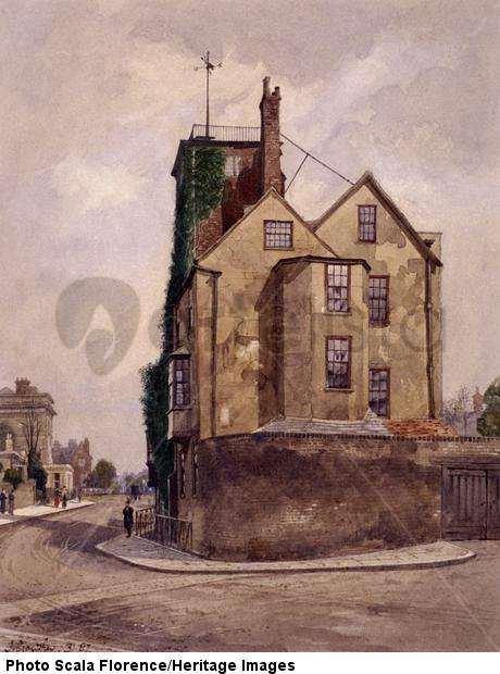 Canonbury Tower, Islington, London, 1887