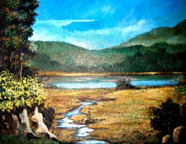 Paisaje 1 Oil Canvas Landscaping