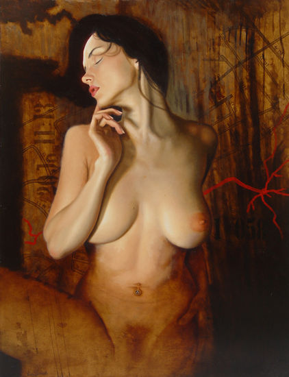 Pax Oil Others Nude Paintings