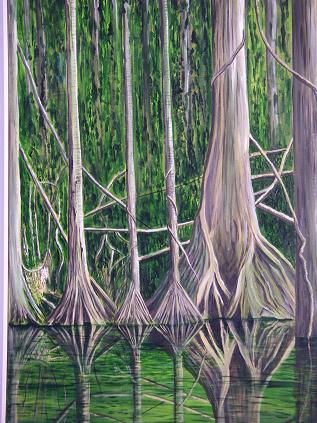 MANGLAR Acrílico Lienzo Paisaje