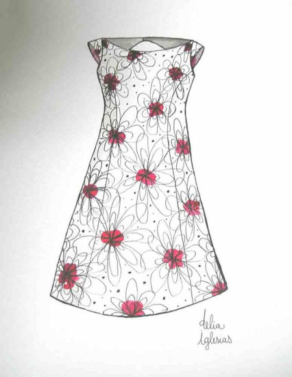 Vestido Mixed media Paper Others