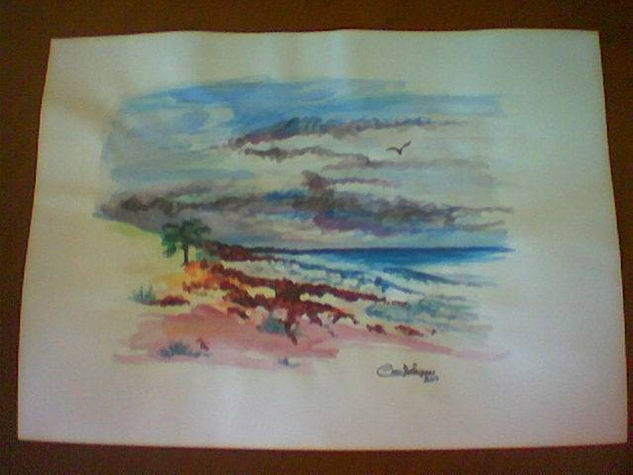 Brisa del Mar Watercolour Paper Marine Painting