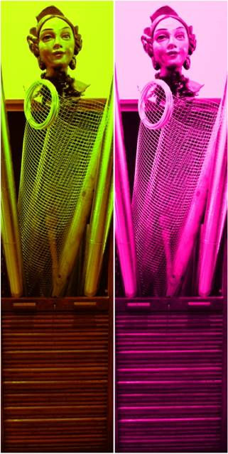 niñas. díptico, 2 de 50x180