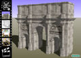 Arco de Constantino en 3D