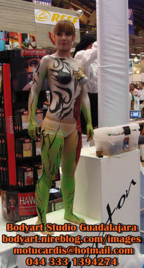 Bodypaint en expomoda