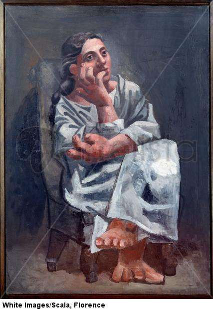 Mujer sentada. 1920