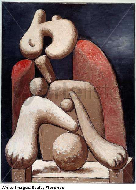 Woman in a Red Armchair. 1932.