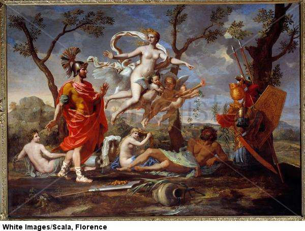 Venus loves Aeneas. 1639