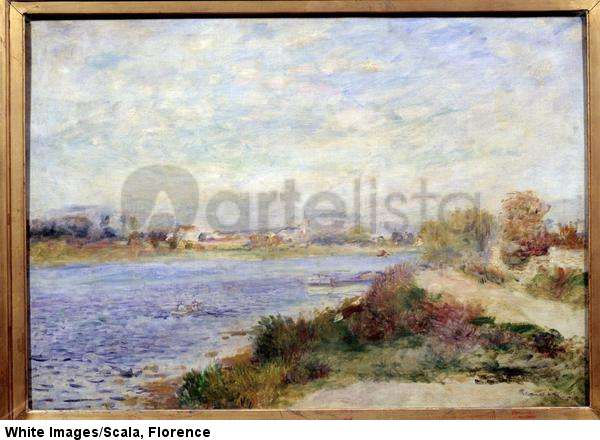 View of the Seine at Argenteuil. 1873