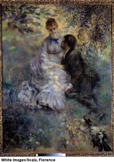 Los enamorados. 1875