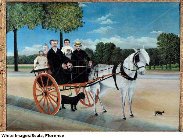 El carro del Padre Junier. 1908