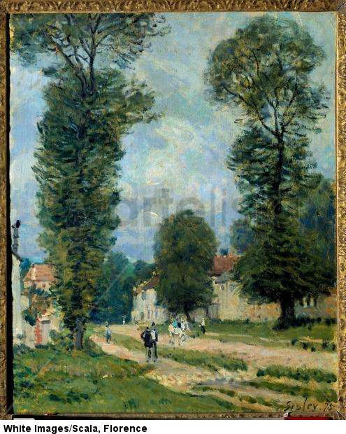 The road to Versailles. 1875
