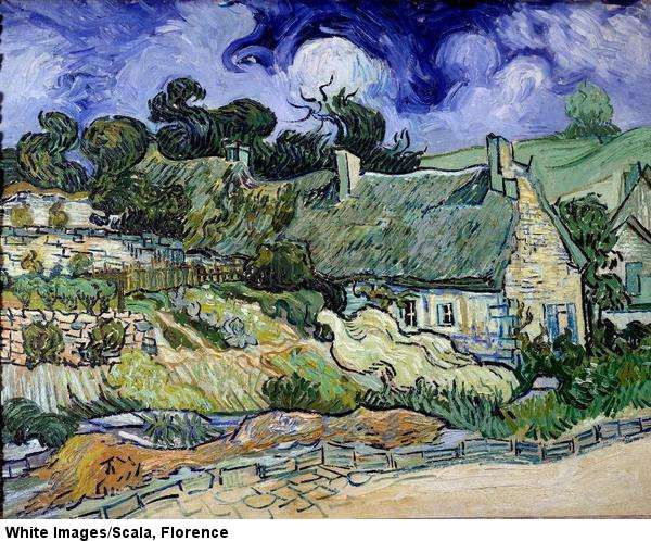 Chaumes de Cordeville in Auvers-sur-Oise. 1890
