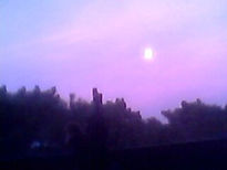 Luna  al amanecer