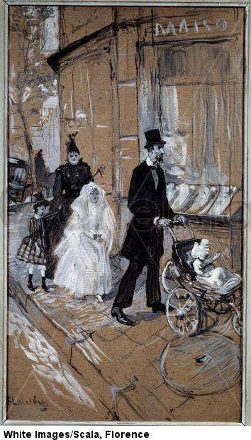 El día de la primera comunión 1888