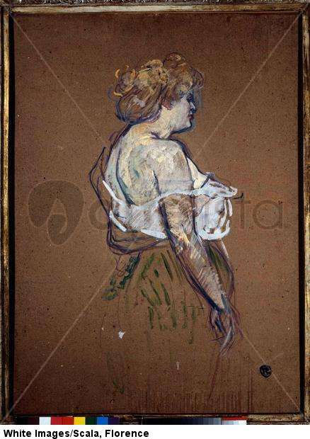 Prostitution: 'Portrait of Lucie Bellager'. 1896