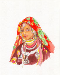 Rajasthani lady 1