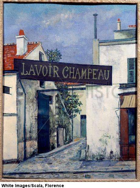 The Champeau washhouse. 20th century.