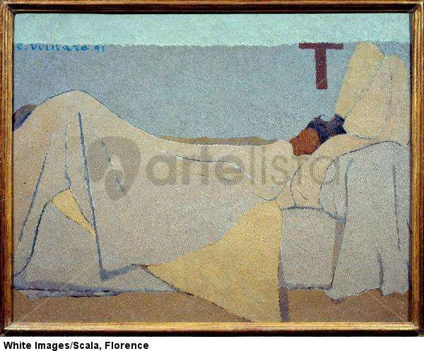 In Bed, 1891.