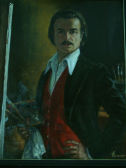 autorretrato Óleo Lienzo Figura