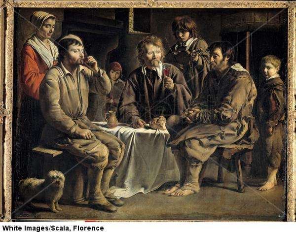 Comida de campesinos. 1642.