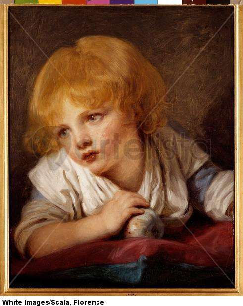 Retrato del Niño con la Manzana, siglo XVIII