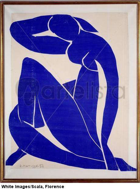 Nu bleu II, 1952.