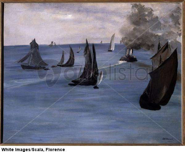 Mar con tiempo en calma
