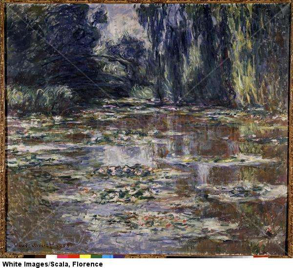 Petit pont a Giverny. 1905