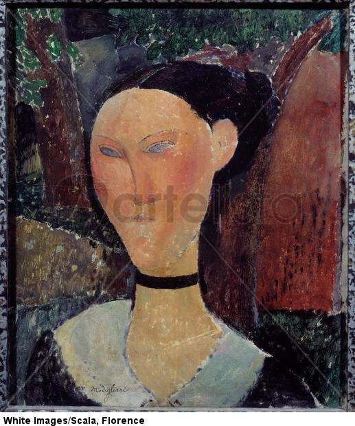 Portrait of a Woman with a Velvet Ribbon, 1915