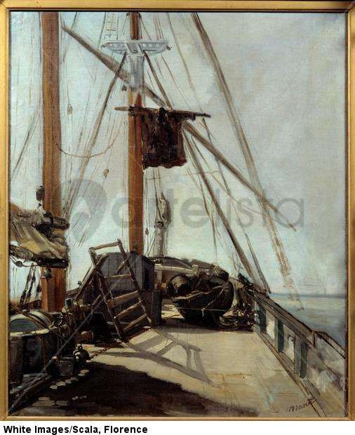 Cubierta de un barco