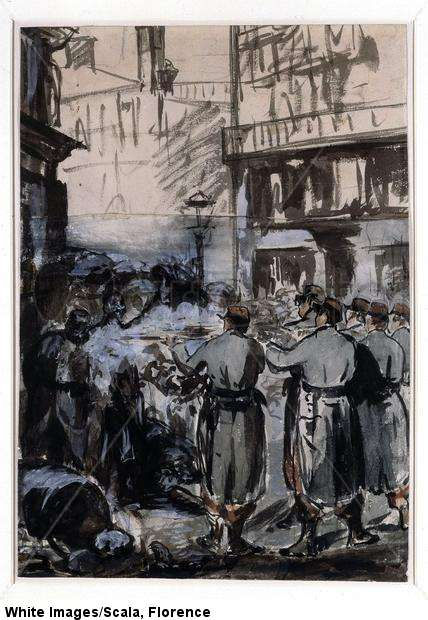 Commune of 1871: the barricade, 1871