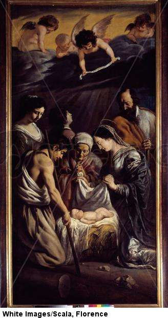 La Adoración de los Pastores, siglo XVII